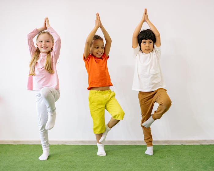Child smiling during pediatric occupational therapy session